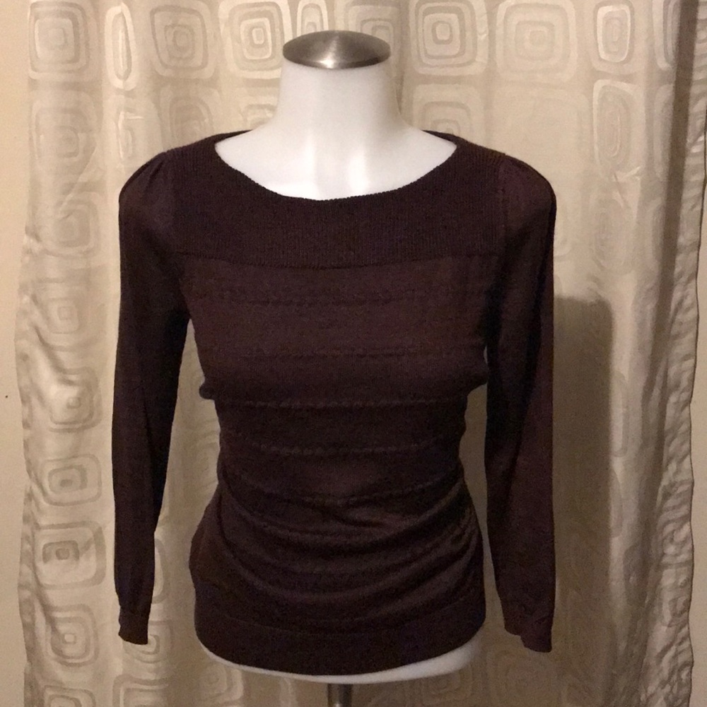 Purple sweater